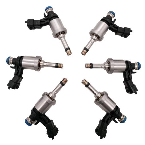 Germban 12638530 6pcs Inyectores de Combustible 6 Orificios Reemplazo para Buick 2009-2011 Enclave 2010-2011 Lacrosse para Cadillac 2008-2011 CTS STS para Traverse Camaro 3.6L-V6 FJ994 2173445
