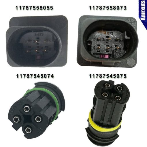 Amrxuts 4pcs Sensor de Relacion Aire/Combustible arriba y abajo Sensor de Oxigeno O2 para BMW E82 E90 E91 128i 328i 328i xDrive X3 X5 11787558073 11787558055 11787545075 11787545074 - Imagen 2