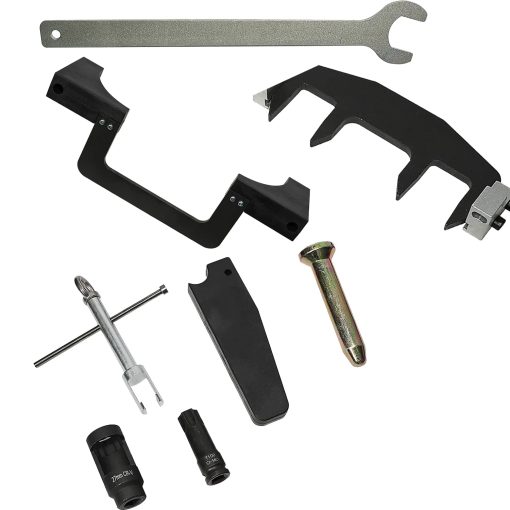 Herramienta de Sincronizacion de Motor ZKTOOL, Juego de Herramientas de Ajuste de arbol de Levas, Kit de Instalacion de Cadena de Tiempo Ajuste para Mercedes Benz M271 C200 E260 C180, Removedor de Boquilla de Inyector/Llave de Levas. - Imagen 3