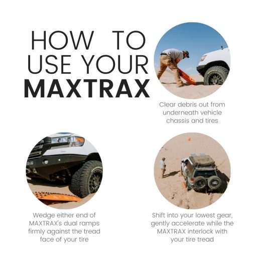 Tablero de Recuperacion de Vehiculo MAXTRAX MKII FJ Rojo - Imagen 4
