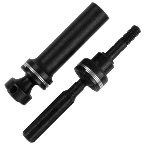 Conjunto de 6Pcs de Eje de Transmision Delantero Trasero Centro Compatible con 1/16 Traxxas E-Revo Erevo Summit Slash 4WD Piezas de Actualizacion de RC #7051 7250R - Imagen 2