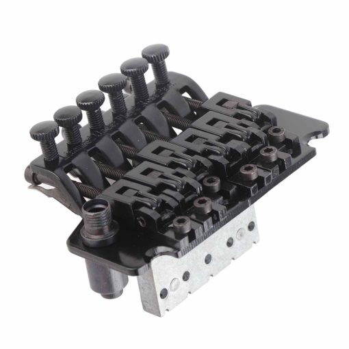 Sistema de Puente de Tremolo de Bloqueo Doble para Guitarra Electrica Compatible con Estilo ST (Negro) - Imagen 9
