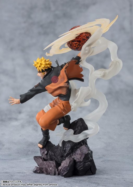 TAMASHII NATIONS - Naruto Shippuden - [Extra Battle] Naruto Uzumaki -Sage Art: Lava Release Rasenshuriken-, Figura Coleccionable de Bandai Spirits FiguartsZERO - Imagen 3