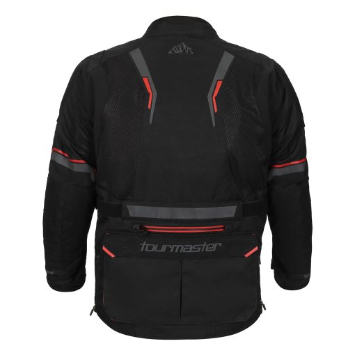 Chamarra Tourmaster Ridgecrest - Chamarra de moto tipo aventura con malla transpirable y armadura CE aprobada, varios bolsillos para proteccion en todo clima - Imagen 2