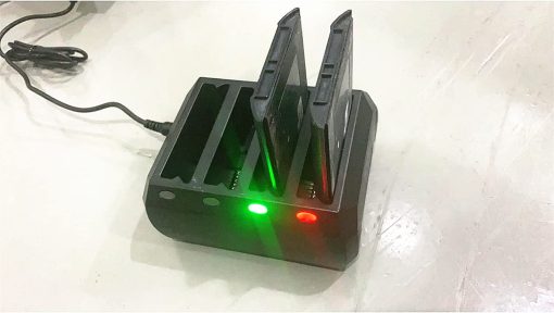 Base de Carga de 4 Ranuras para Zebra TC51 TC510K TC52 Cargador de Bateria con Adaptador para Zebra TC56 TC57 Accesorios de Carga para Escaner - Imagen 3
