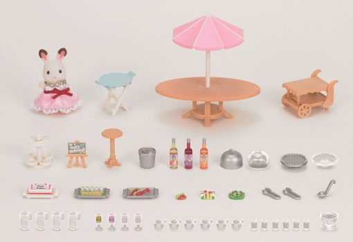 EPOCH Sylvanian Families Seaside Series Seaside Birthday Party - Imagen 2