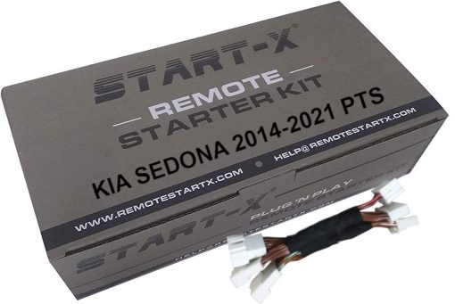 Kit de arranque remoto Start-X para Kia Sedona Push to Start 2015-2021 | Presiona el bloqueo 3X para arrancar a distancia | Plug n Play | 2015 2016 2017 2018 2019 2020 2021