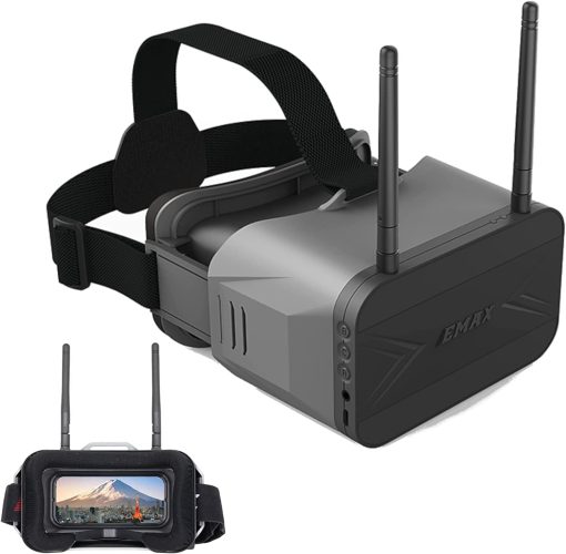 Set de Drone EZ Pilot Pro FPV para Ninos y Principiantes Adultos con Gafas Reales de 5.8g y Control Remoto Facil de Volar Quadcopter - Imagen 3
