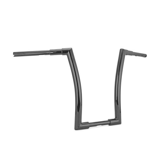 Manillar de 14" para Ape Hangers 1.5 pulgadas Fat Monkey Bar Negro Compatible con Harley Softail Dyna Sportster XL 883 1200 y modelos Road King 1994-2022 y Road Glide 1998-2013