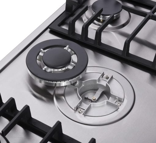 Deli-kit 24 pulgadas LPG/NG Cocina de Gas dual Sellada 4 Quemadores Cocina de Gas de Acero Inoxidable 4 Quemadores Cocina de Gas Empotrada DK245-A02 Cocina de Gas - Imagen 6