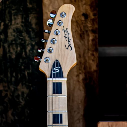 Guitarra Electrica Sawtooth ST-M24 de 6 Cuerdas, Diestra Satin Black (ST-M24-SBK) por GoDpsMusic - Imagen 9