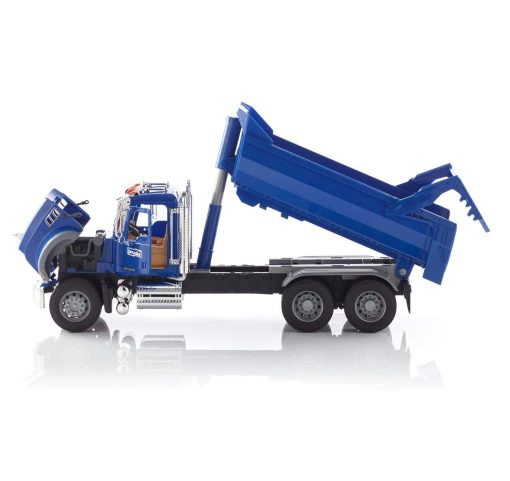 Camion volquete a medio tubo Bruder 02823 MACK Granite - Imagen 3