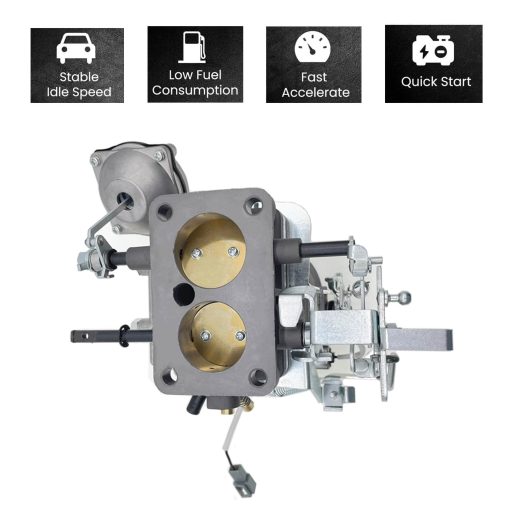 Carburador para Toyota Land Cruiser FJ40 2F 4230cc 1969-1987, Reemplazo OE No. 21100-61012/21100-61050/201055772420 - Estrangulador Manual, Incluye Kit de Herramientas Limpiadoras y Filtro de Combustible - Imagen 4