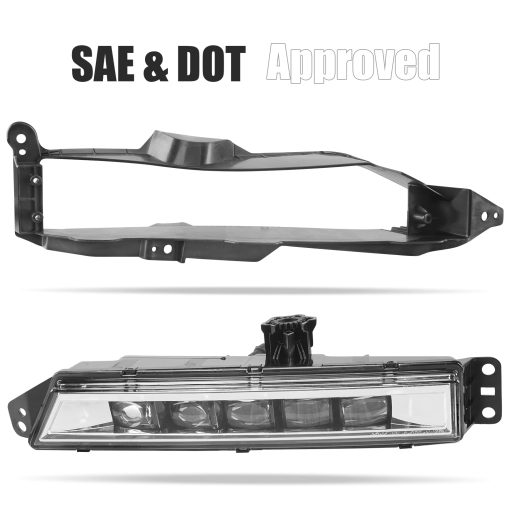 Luces de niebla LED DLAA para Honda CRV 2020 2021 Kit de lamparas de niebla delanteras para coche con cables, lente clara - 1 par - Imagen 5