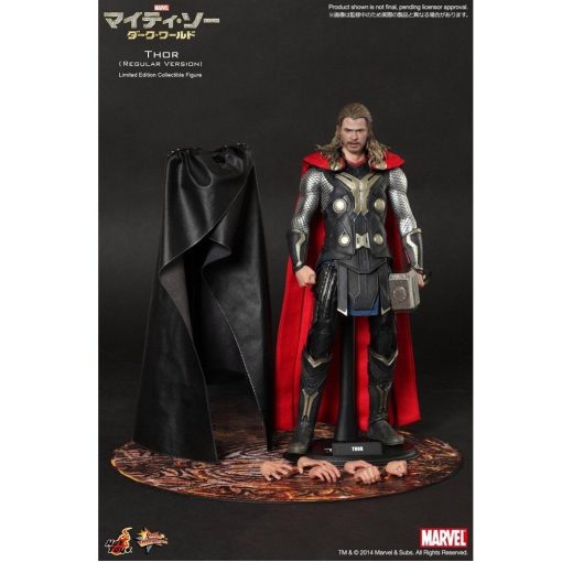 Hot Toys - Thor the Dark World - Figura de Accion de 12 Pulgadas - Thor - Imagen 7