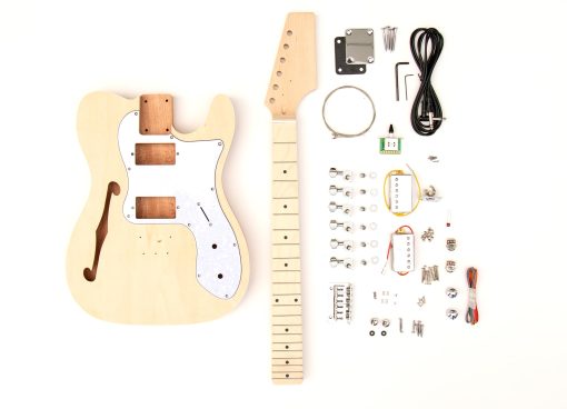 Kit de Guitarra Semihueca TL para Armar