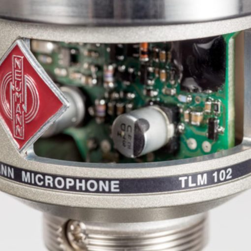 Paquete de estudio Neumann TLM-102 Microfono de condensador cardioide en niquel con cable de Pig Hog y pano de pulido Liquid Audio - Imagen 3