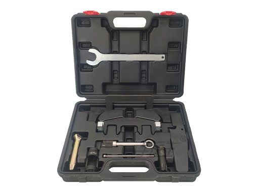 Herramienta de Sincronizacion de Motor ZKTOOL, Juego de Herramientas de Ajuste de arbol de Levas, Kit de Instalacion de Cadena de Tiempo Ajuste para Mercedes Benz M271 C200 E260 C180, Removedor de Boquilla de Inyector/Llave de Levas.