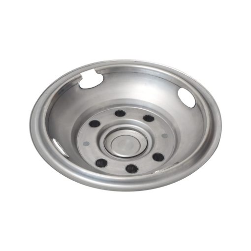 Simulador de rueda de acero inoxidable pulido de 17 pulgadas con 8 pernos y 4 agujeros para 2005-2020 Ford F350 Dually Wheel - Imagen 3