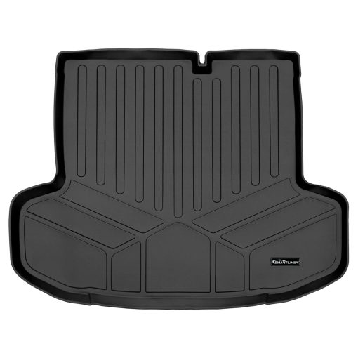 Forro de maletero SMARTLINER a medida en negro compatible con Nissan Versa 2020-2023 (Compatible con transmision manual y automatica)