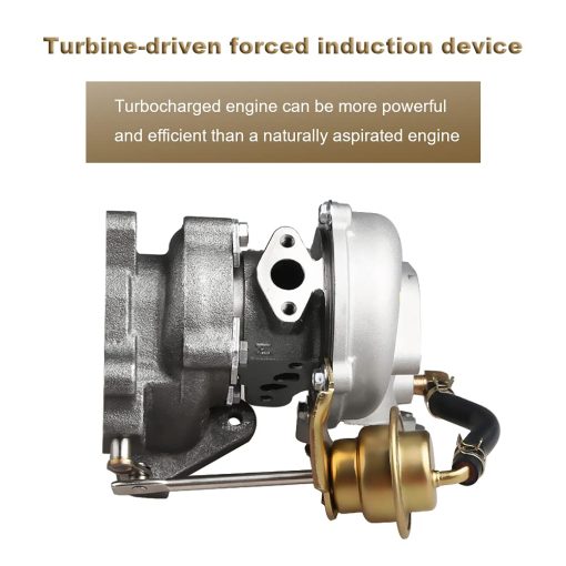 ADPOW VZ21 RHB31 Turbo Charger 100HP Compatible con Motores Pequenos Quads Rhino 500-1000cc Briggs and Stratton Suzuki ALTO con Motor YA1/ F6AT Repuesto de Turbo Cargador para 13900-62D51 - Imagen 5