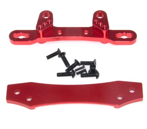 Piezas para Tamiya TT02 Set Completo de Actualizacion de Metal Compatible con Coche RC Tamiya TT-02 (Rojo) - Imagen 4