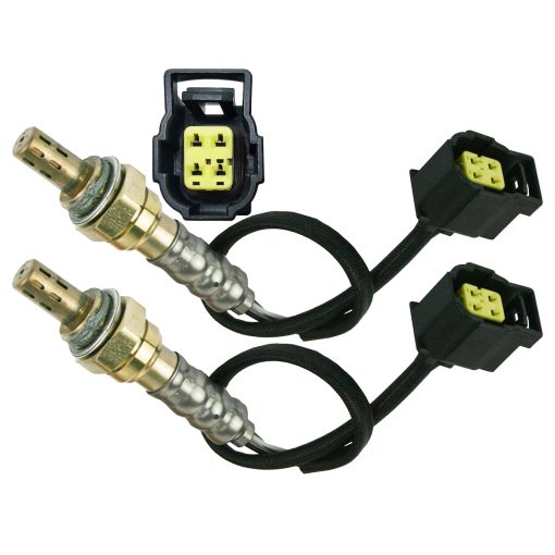 Reemplazo de 1 Par de Sensores de Oxigeno Delantero y Trasero para Dodge Avenger Challenger Charger Durango Journey Grand Caravan Sensor de O2 Superior e Inferior 2pcs 234-4545