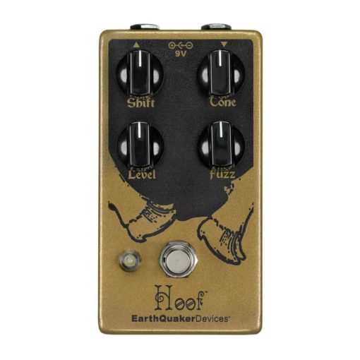 Pedal de Fuzz EarthQuaker Devices Hoof V2 con Circuito Hibrido de Germanio/Silicio