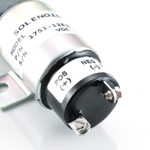 1751-12E2U1B1 Solenoide de corte de combustible SA-4984-12 1751-12E2U1B1S Reemplazo para Woodward 2001 2003 Genie Lift GN77402 GS2668RT GS2669RT GS3268RT GS3369RT GS3384 Solenoide de parada 12VDC - Imagen 5