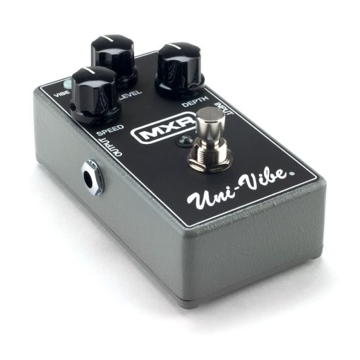Pedal de Efectos MXR M68 Uni-Vibe Chorus Vibrato BUNDLE con Fuente de Alimentacion AC/DC para 9 Voltios DC 1000mA, 2 Cables de Parche de Guitarra con Extremos Metalicos y 6 Puas de Guitarra Dunlop - Imagen 3
