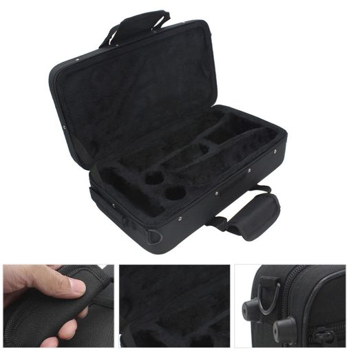 Estuche para Clarinete con Acolchado de Espuma, Estuche de Tela Oxford para Clarinete Accesorios para Actuaciones - Imagen 3