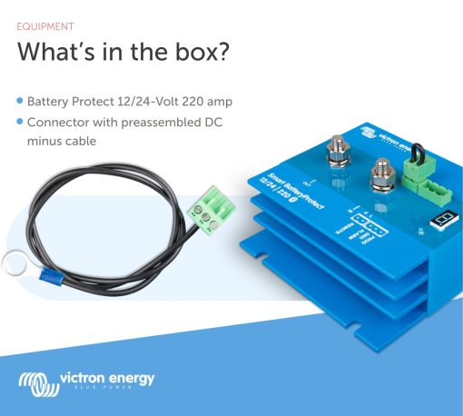 Victron Energy Smart BatteryProtect 12/24-Volt 220 amp (Bluetooth) - Imagen 6