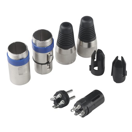 Cables XLR de 3 Pines MAD OWL Macho Hembra, Cable de Conexion XLR, Cable de Microfono de Extension, para Luces de Escenario Conexion de Senal Dmx - Paquete de 4 de 10 pies/3m - Imagen 4