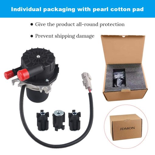 JDMON Compatible con Bomba de Aire Secundaria de Inyeccion de Aire Toyota Tundra 2007-2009 Sequoia 2005-2009 4Runner 2005-2009 Land Cruiser 2005-2007 Lexus LX470 2005-2007 4.7L Sustituye a 176100C010 - Imagen 3