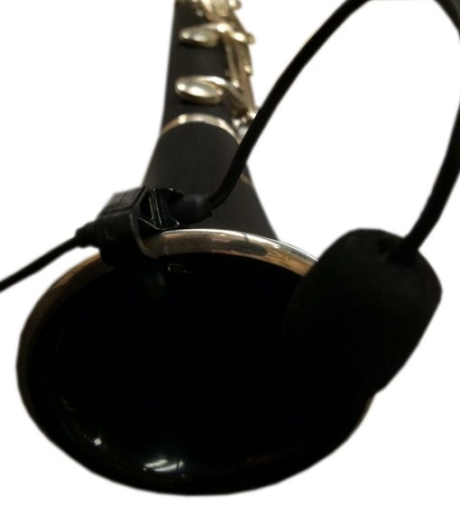 Microfono para Clarinete Myers Pickups The Feather con Microfono Flexible Micro-Gooseneck - Imagen 2