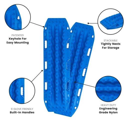 Tablero de Recuperacion de Vehiculos MAXTRAX MKII FJ Azul - Imagen 2