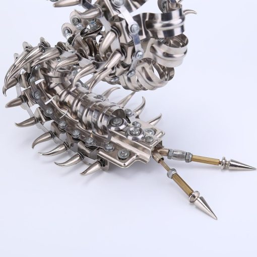 Puzzle 3D de Metal para Adultos OBIOCKIDAY, Kit de Ensamblaje 3D DIY Puzzle de 480 Piezas, Regalos de Kits de Puzzles de Metal Adornos de Escritorio - Imagen 9