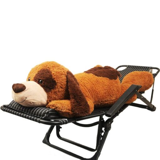 Peluche Gigante de Perro Lindo de Felpa Suave para Ninos Novia Esposa Regalo, Marron Claro 56 Pulgadas, Grande - Imagen 5