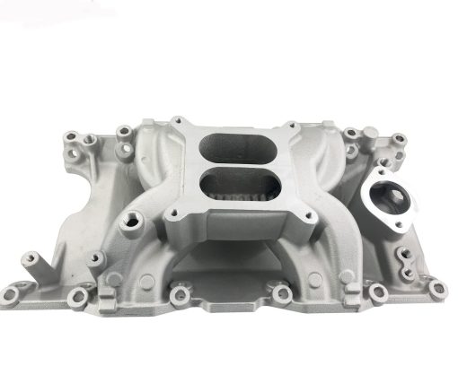Colector de admision de espacio de aire de aluminio para Chrysler Mopar 318 340 360 DM-3812 0 Small Block 1967-2003 - Imagen 3