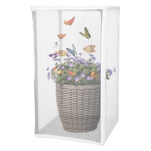 Jaula de Malla para Insectos Version Profesional, Jaula de Malla para Dragones Mariposas Insectos Voladores, Observacion al Aire Libre Terrario de Plantas Animales Fijos - Imagen 4