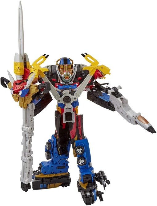 Power Rangers Beast Morphers Beast-X Ultrazord Ultimate Collection Incluye todas las 5 figuras de accion Zord convertibles [Exclusiva de Amazon] - Exclusiva de Amazon - Imagen 4