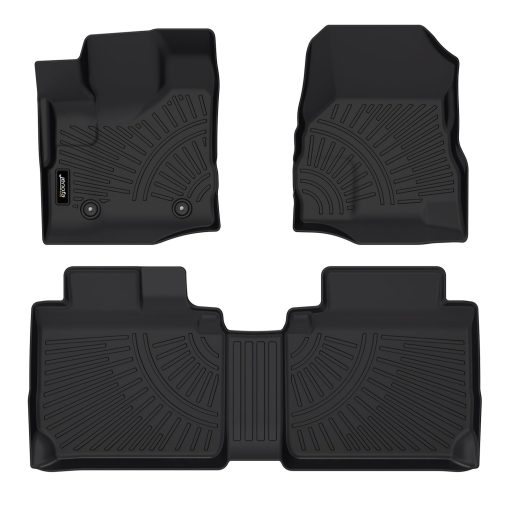 Tapetes para piso Jenofa para Chevy Equinox/GMC Terrain 2012-2017 - Tapete todo clima a medida - Accesorios de tapete para auto duradero Equinox - Chevrolet Equinox 12-17