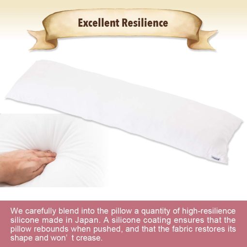 Almohada de Cuerpo Comodo Original de Alta Clase CMD9000 Dakimakura para Anime y Maternidad [Hecha en Japon] (63 x 20 pulgadas (160cm x 50cm)) - Imagen 5