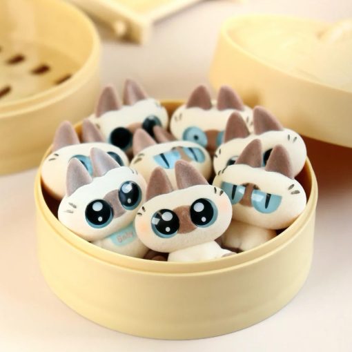 BEEMAI Nobeko Azukisan Mini Bean Series Blind Box 8-Box Set, Contiene 24 Figuras Sin Repetir - Imagen 8