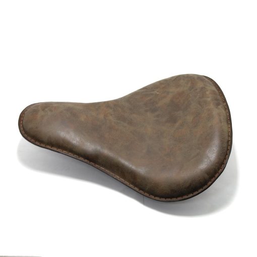 Asiento Individual de Motocicleta de 13" Marron para Harley Davidson Sportster con Soporte - Imagen 6
