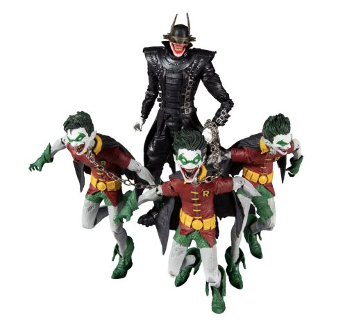 Figura de Accion DC Multiverse Collector Multiverse 7? Batman Who Laughs con Robin - Imagen 2