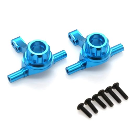 Kit de actualizacion completo Chanmoo RC TT-02 en aluminio Eje de transmision Varilla oscilante Copa de direccion CVD Parachoques Base del motor Brazos de suspension Para Tamiya TT02 Parte de actualizacion 1/10 Coche de Rally en Carretera de Carreras (Azul 11PCS) - Imagen 4