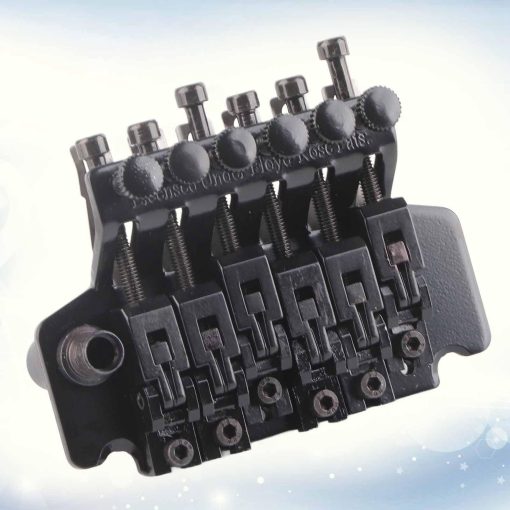 Sistema de Puente de Tremolo de Bloqueo Doble para Guitarra Electrica Compatible con Estilo ST (Negro) - Imagen 6