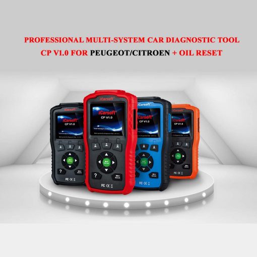 Escaner de diagnostico automotriz iCarsoft CP V1.0 para Peugeot/Citroen con SRS, ABS Scan, Reinicio de Servicio de Aceite, Reinicio de SAS, etc. - Imagen 6
