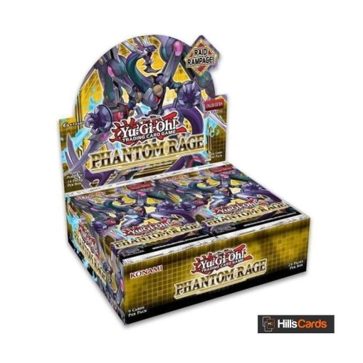 Caja de Sobres Yugi Phantom Rage TCG en Ingles de 1? Edicion - 24 Sobres de 9 Cartas Cada Uno - Imagen 4